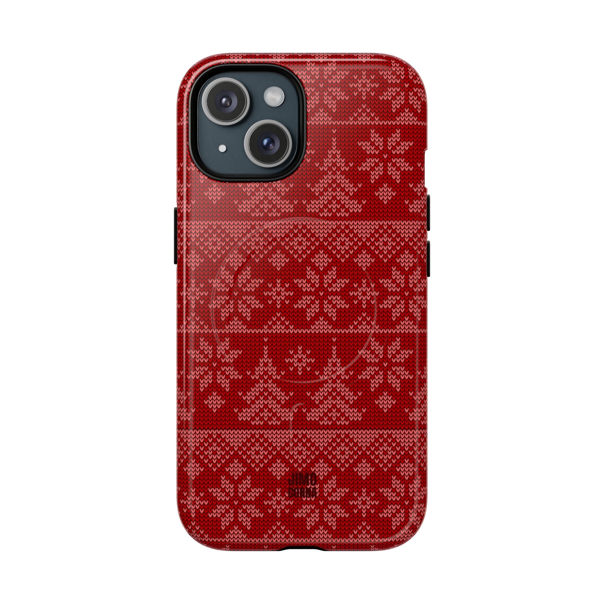 Holiday Knit | Red MagSafe iPhone Case