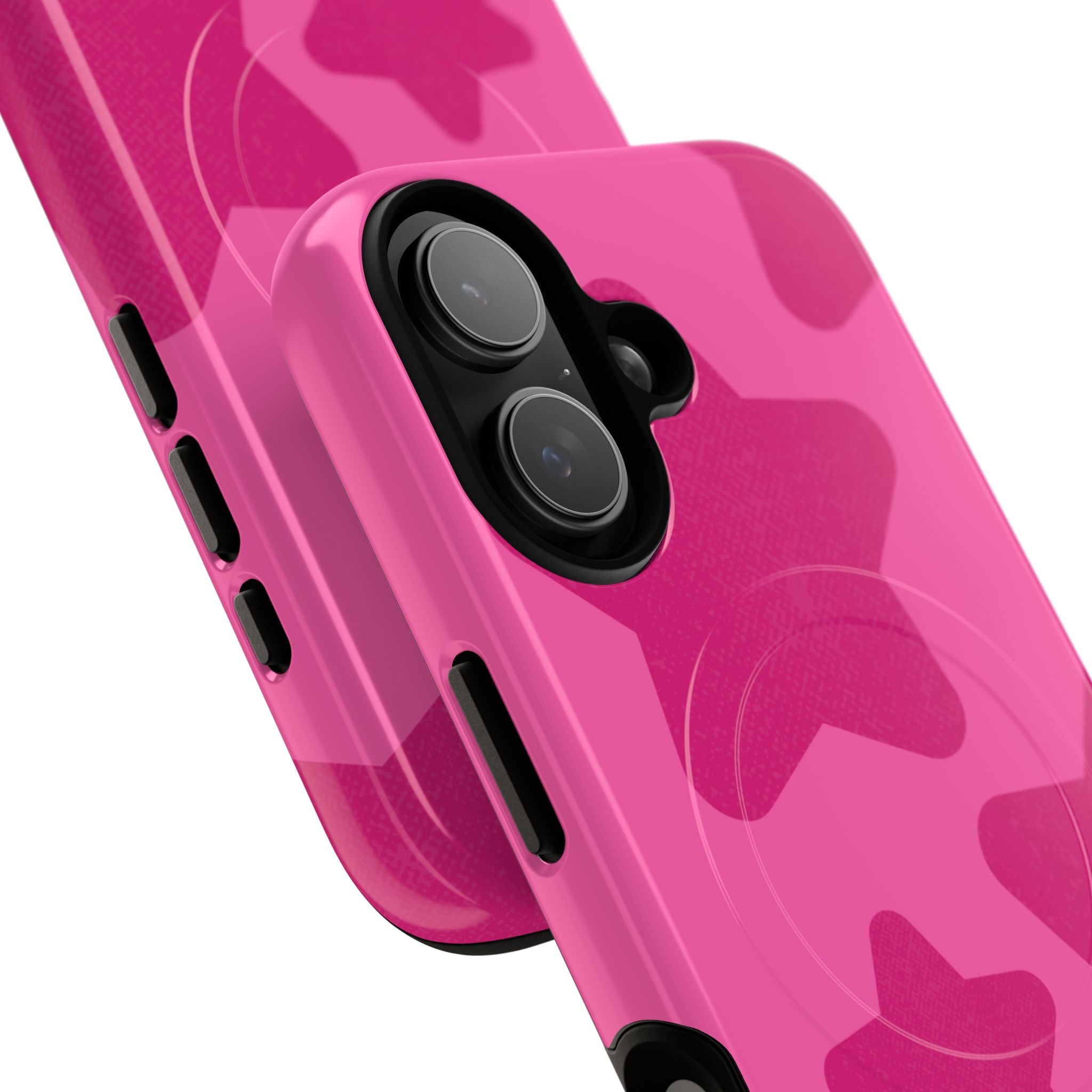 Hot Pink Bold Stars