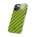 Angelina Stripes | Olive - iPhone Case