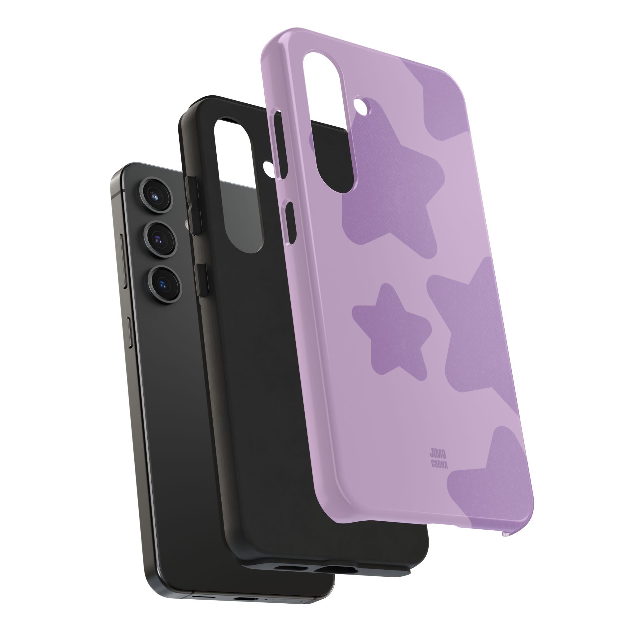 Purple Bold Stars