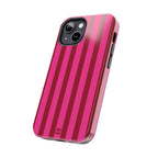 Strawberry Burst Bold Stripes
