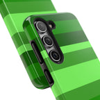 Matcha Stripe Samsung Galaxy Case