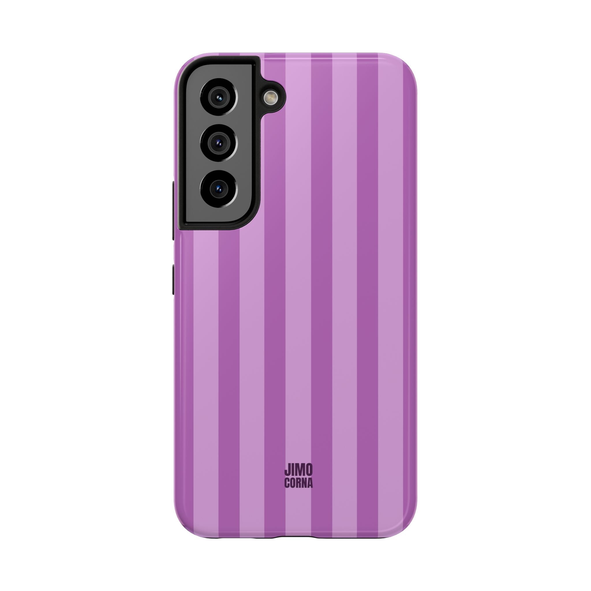 Bold Stripes iPhone Case | Plum