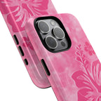 Pink Tie-Dye Hibiscus