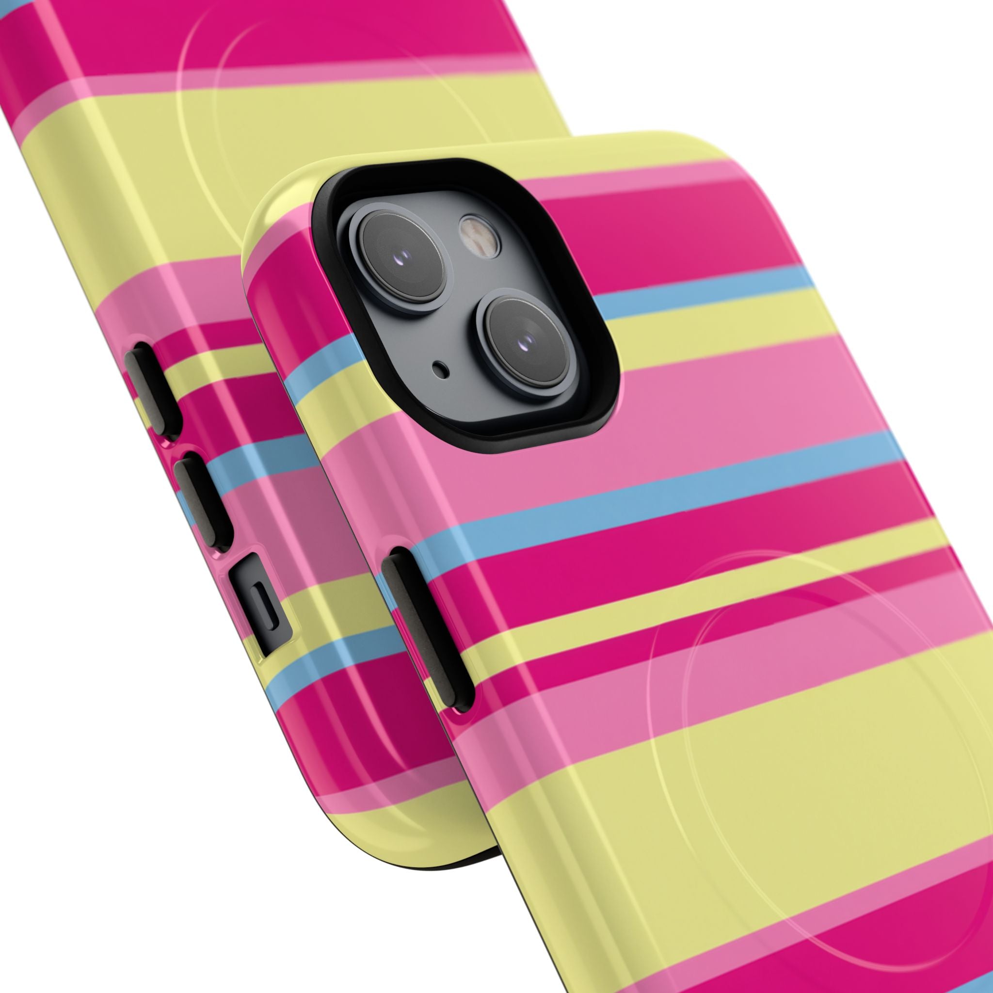 Lemonberry Stripe MagSafe iPhone Case