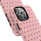 Polka Dot | Pink and Brown