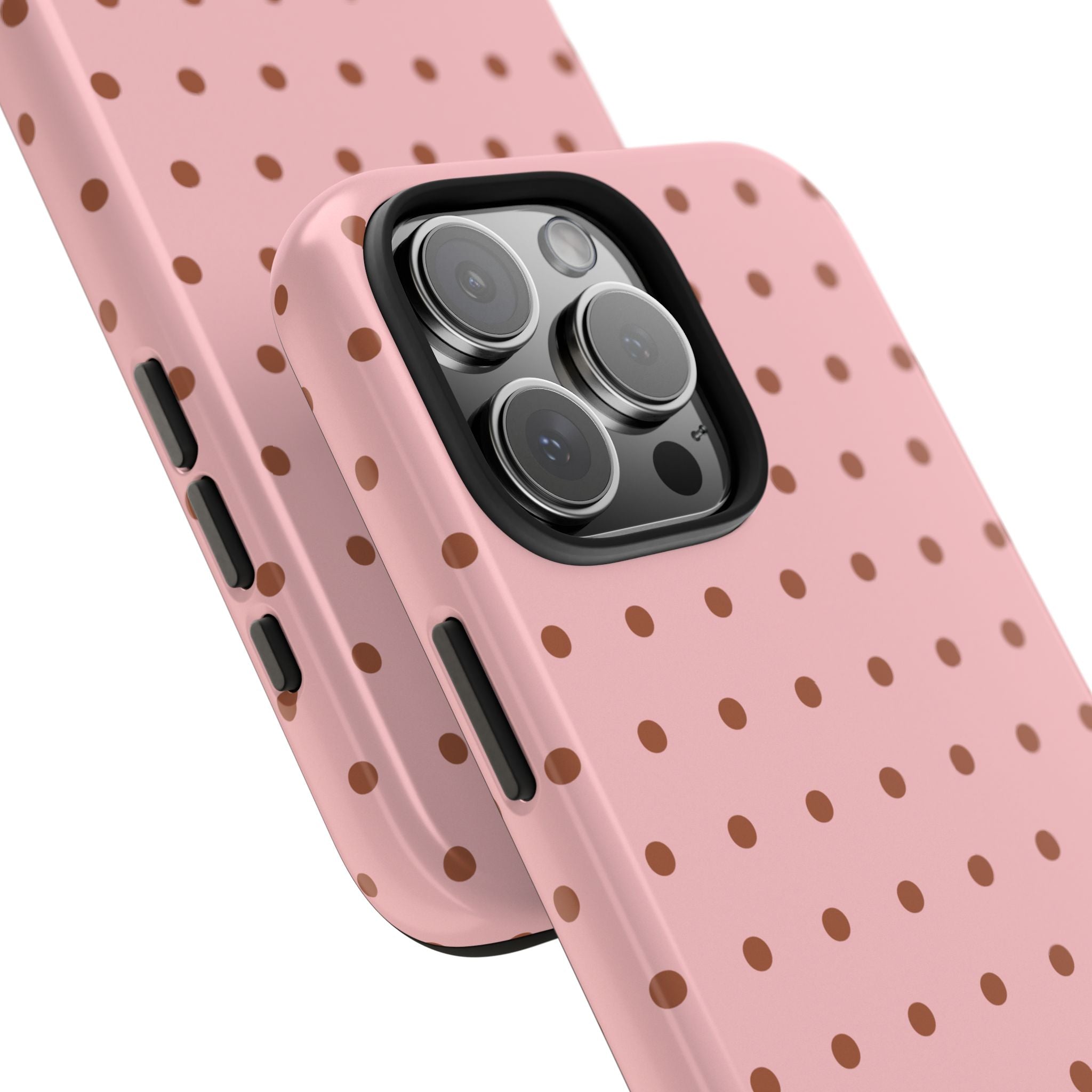 Polka Dot | Pink and Brown