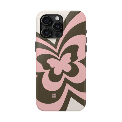 Pink Retro Butterfly