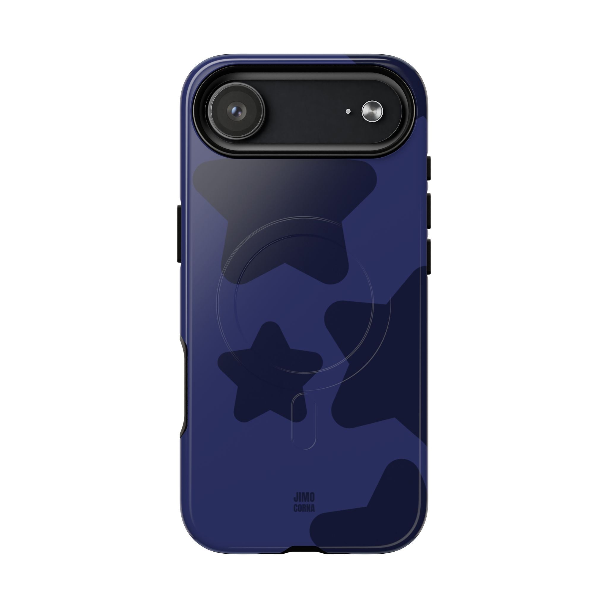 Navy Blue Bold Stars