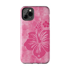 Pink Tie-Dye Hibiscus
