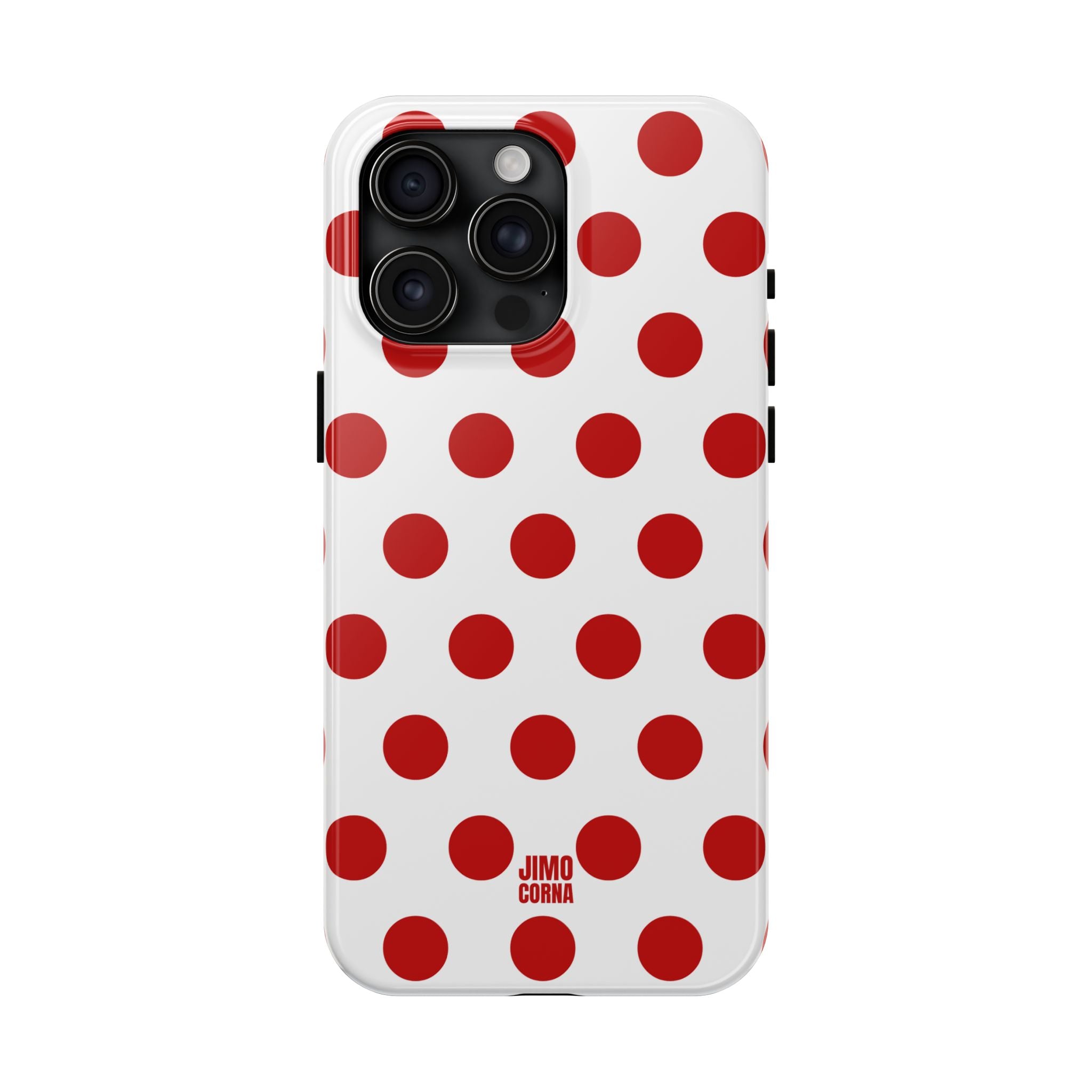 Big Polka Dot | White and Red