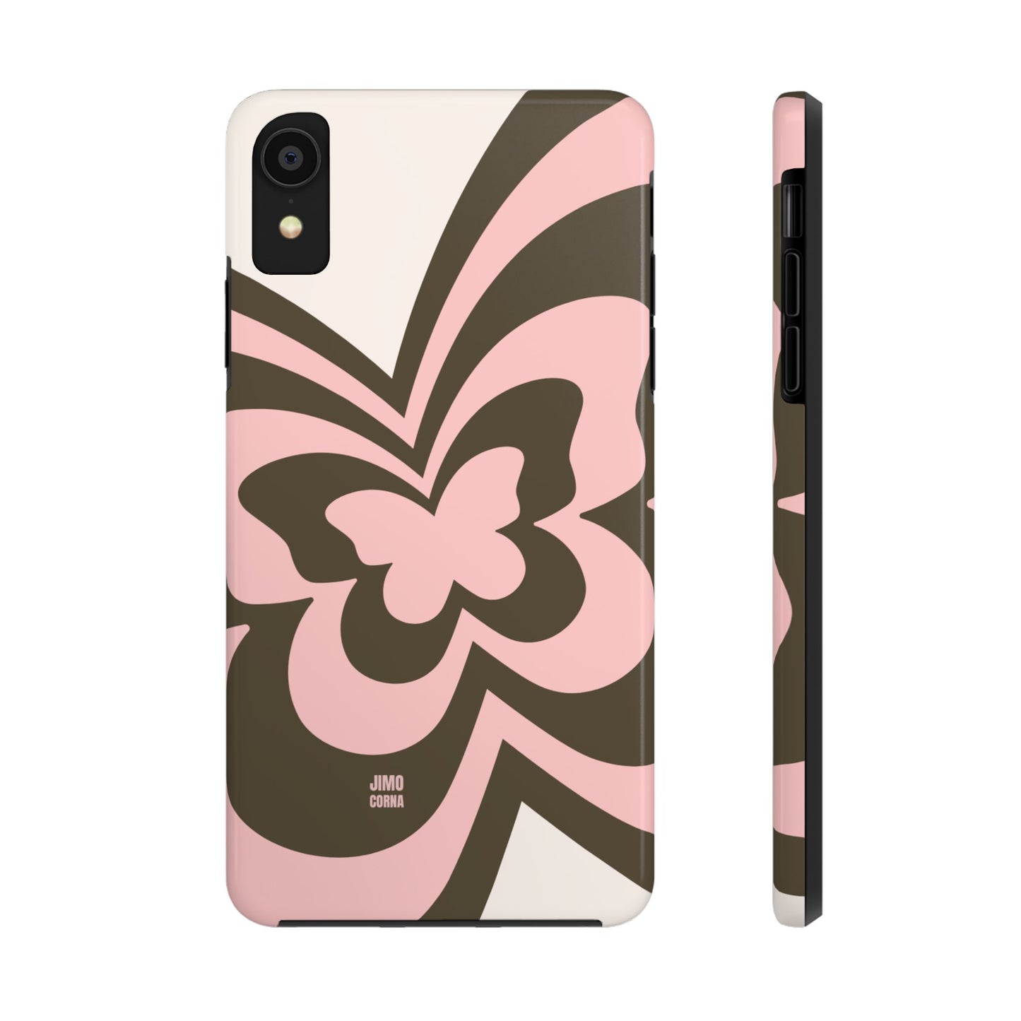 Pink Retro Butterfly