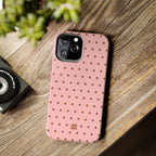 Polka Dot | Pink and Brown