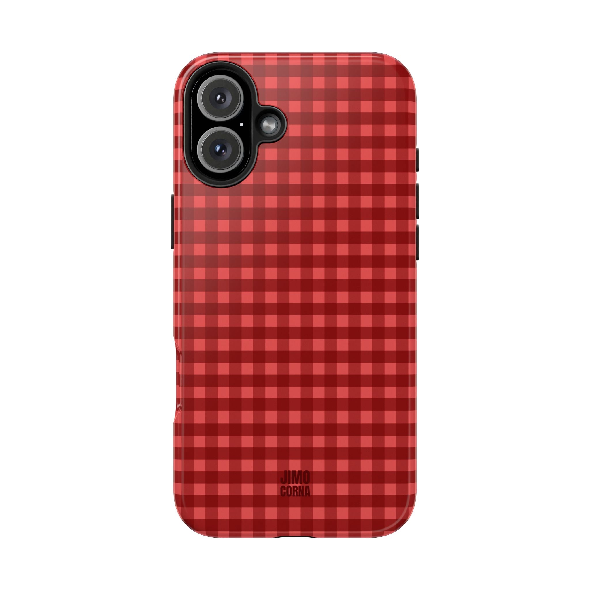 Farm Gingham iPhone Case | Red
