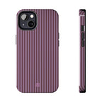 Plum Berry Soft Stripes