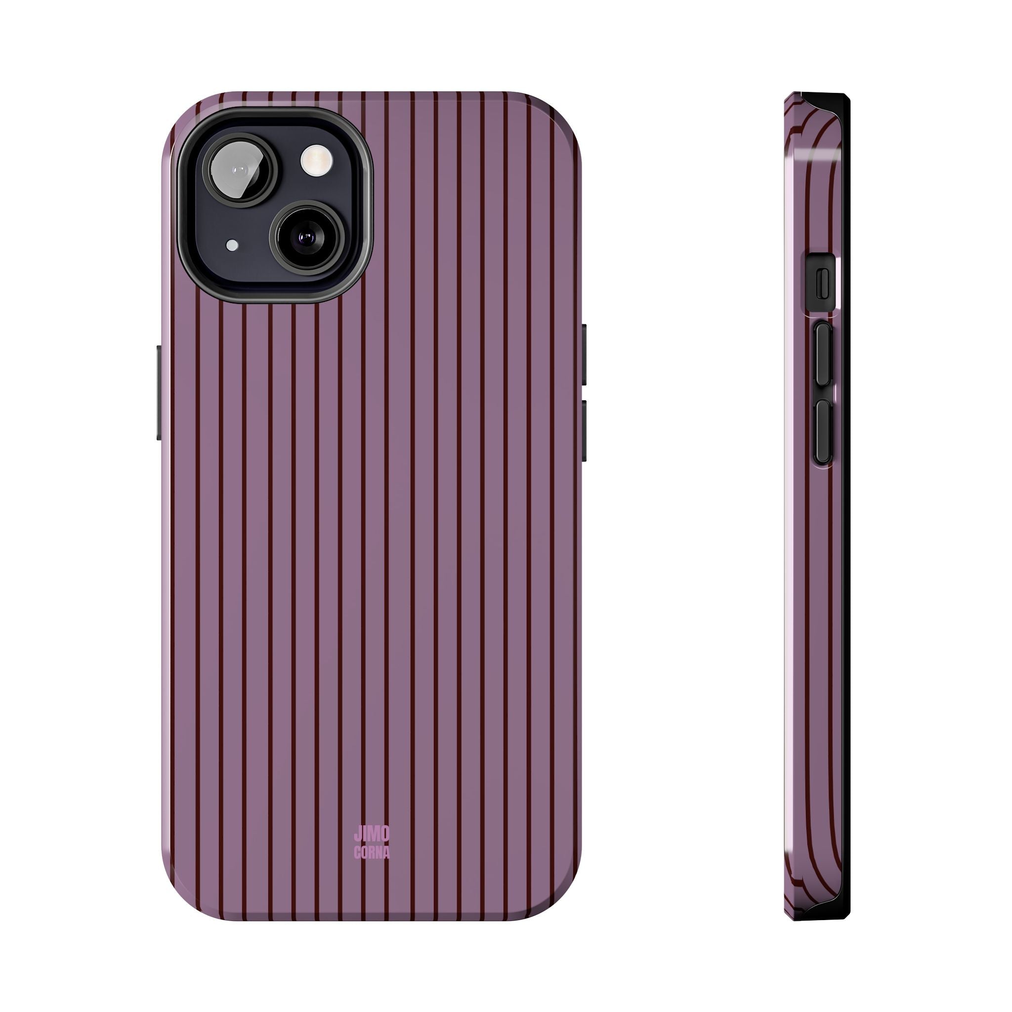 Plum Berry Soft Stripes