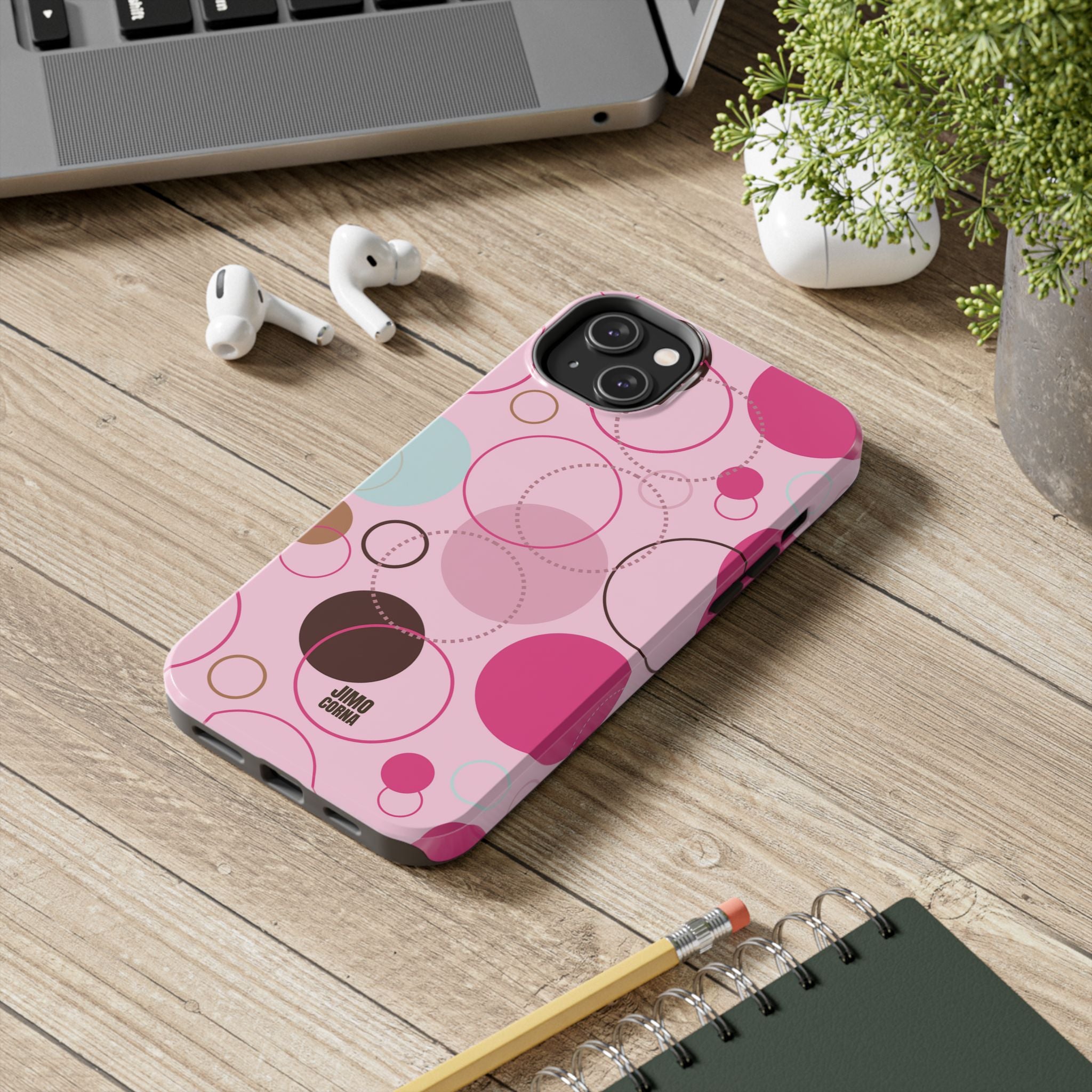 Spiral Pop iPhone Case | Pink