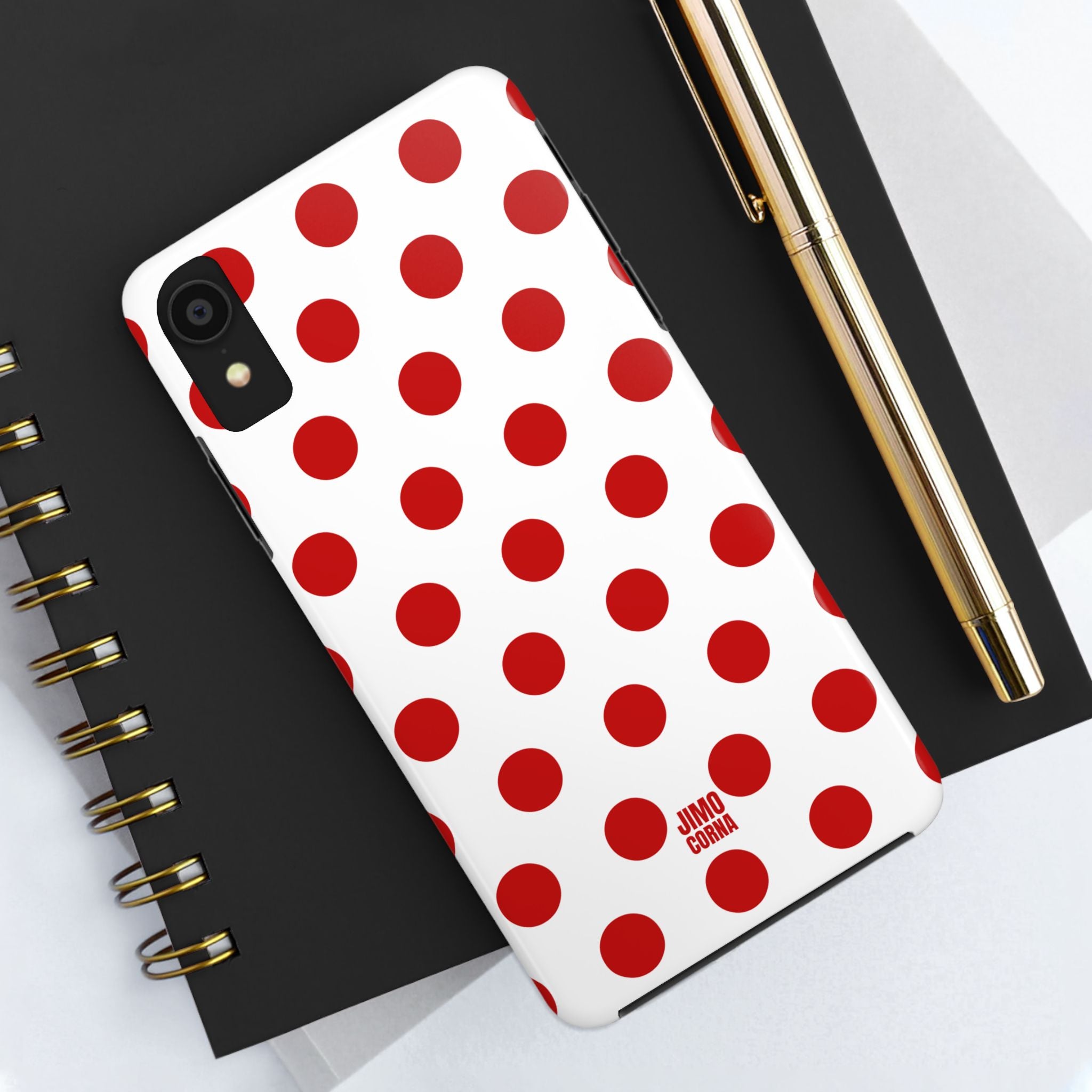 Big Polka Dot | White and Red