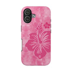 Pink Tie-Dye Hibiscus