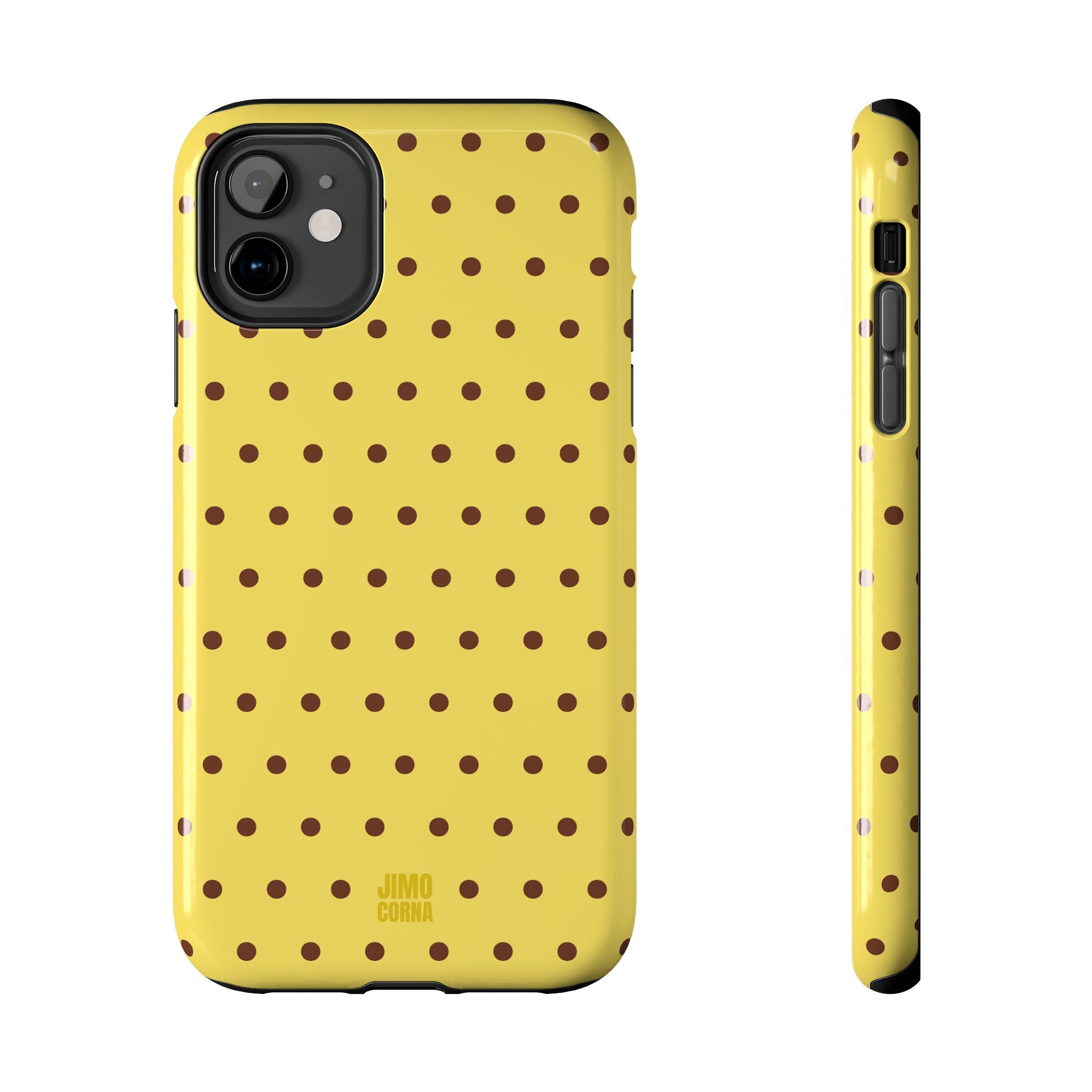 Polka Dot | Yellow and Brown