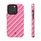 Angelina Stripes | Hot Pink - iPhone Case