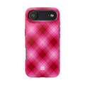 Pink Picnic Plaid iPhone Case