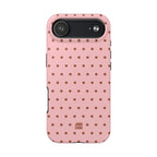 Polka Dot | Pink and Brown