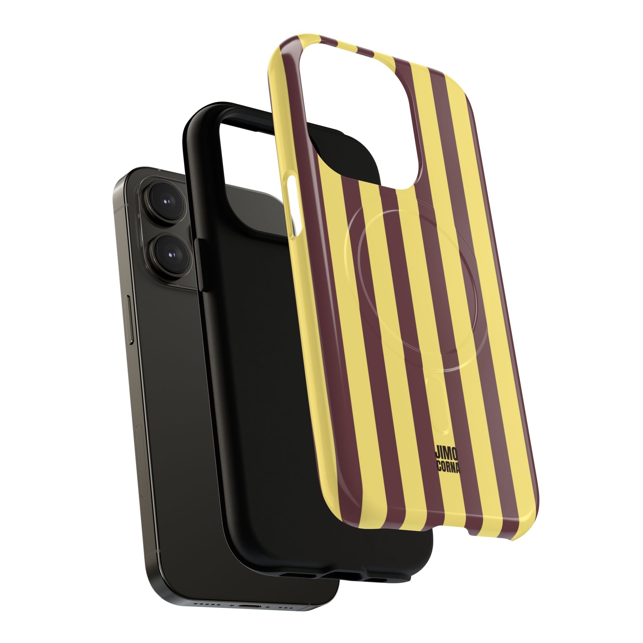 Bold Stripes MagSafe iPhone Case | Banana