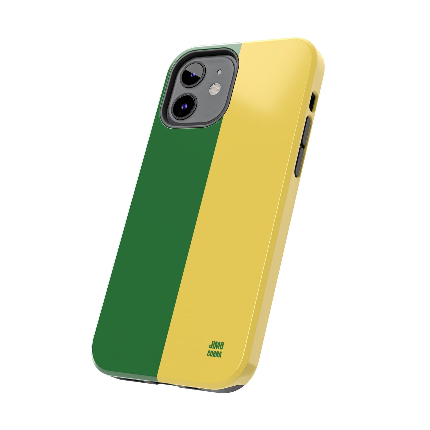 Green and Yellow Color Block