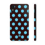 Big Polka Dot | Brown and Blue