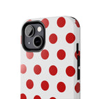 Big Polka Dot | White and Red