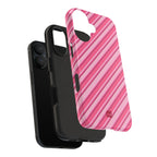 Angelina Stripes | Hot Pink - iPhone Case