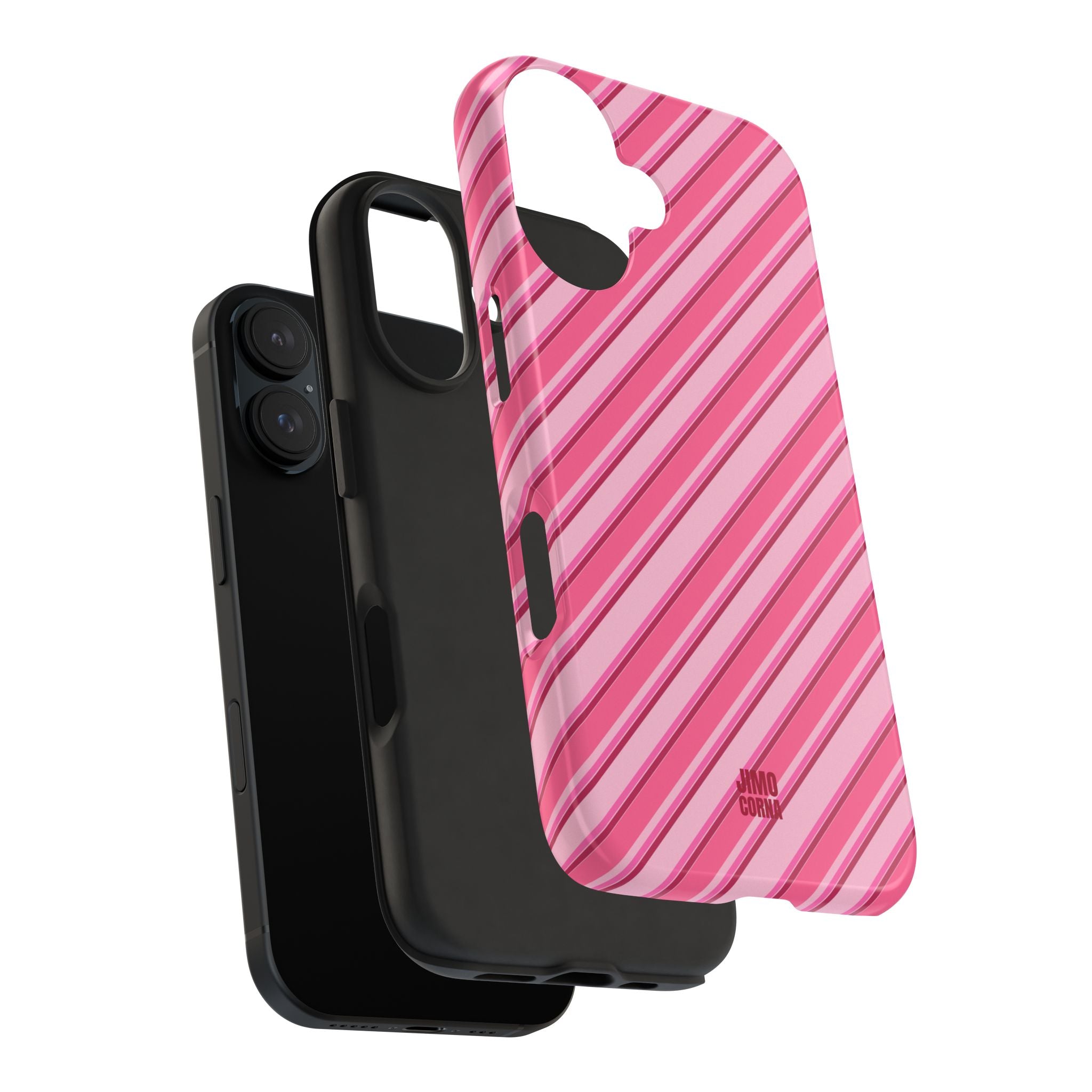 Angelina Stripes | Hot Pink - iPhone Case