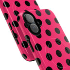 Big Polka Dot | Hot Pink and Black