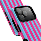 Bold Stripes MagSafe iPhone Case | Cotton Candy