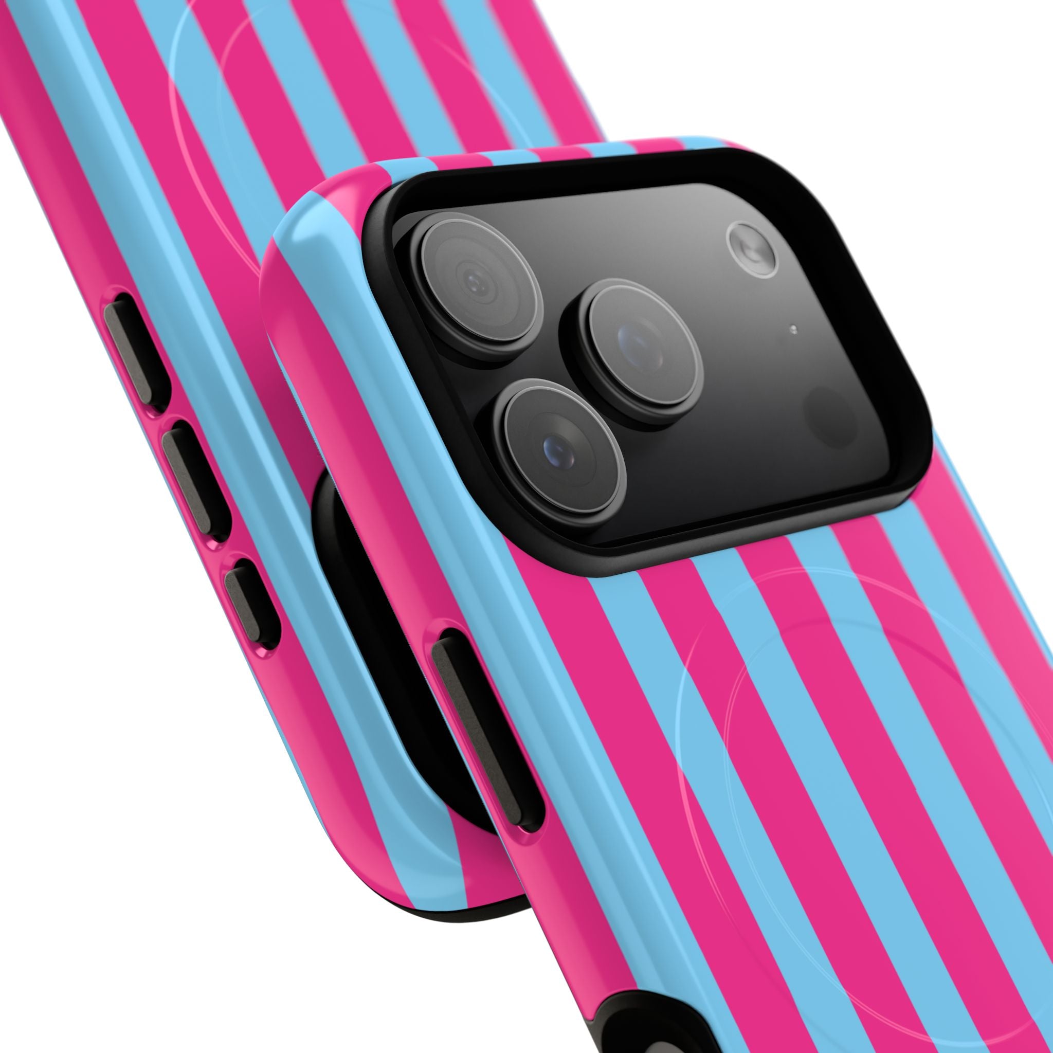 Bold Stripes MagSafe iPhone Case | Cotton Candy