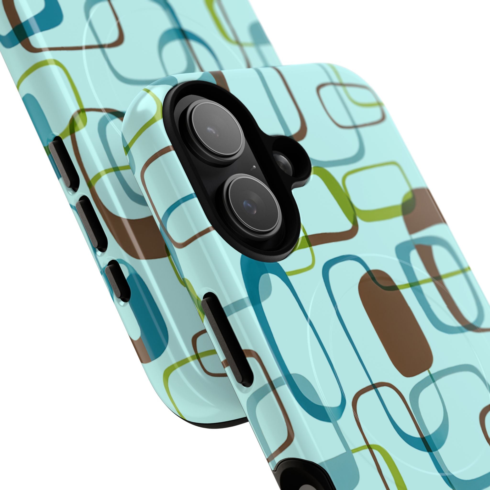 Coast Blocks MagSafe iPhone Case | Mint