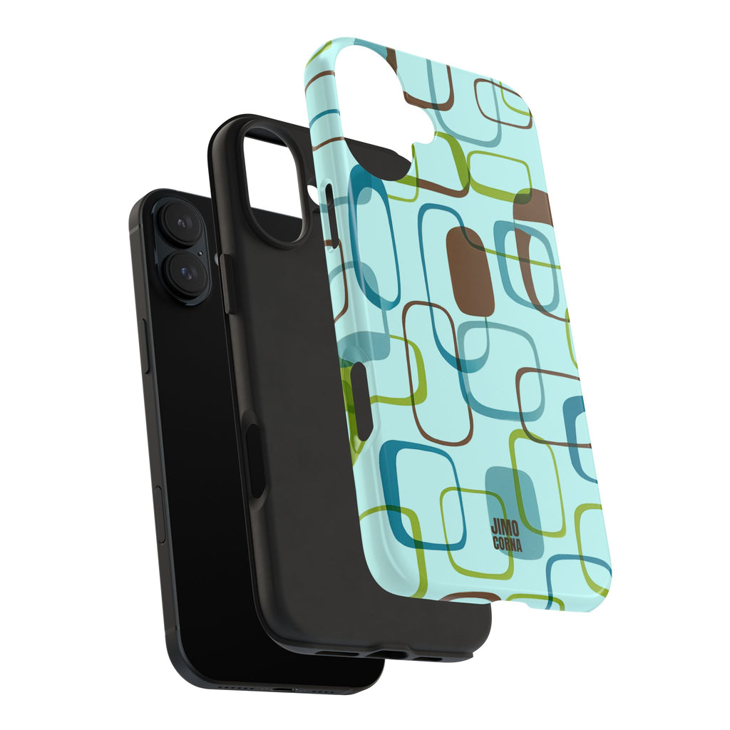 Coast Blocks iPhone Case | Mint