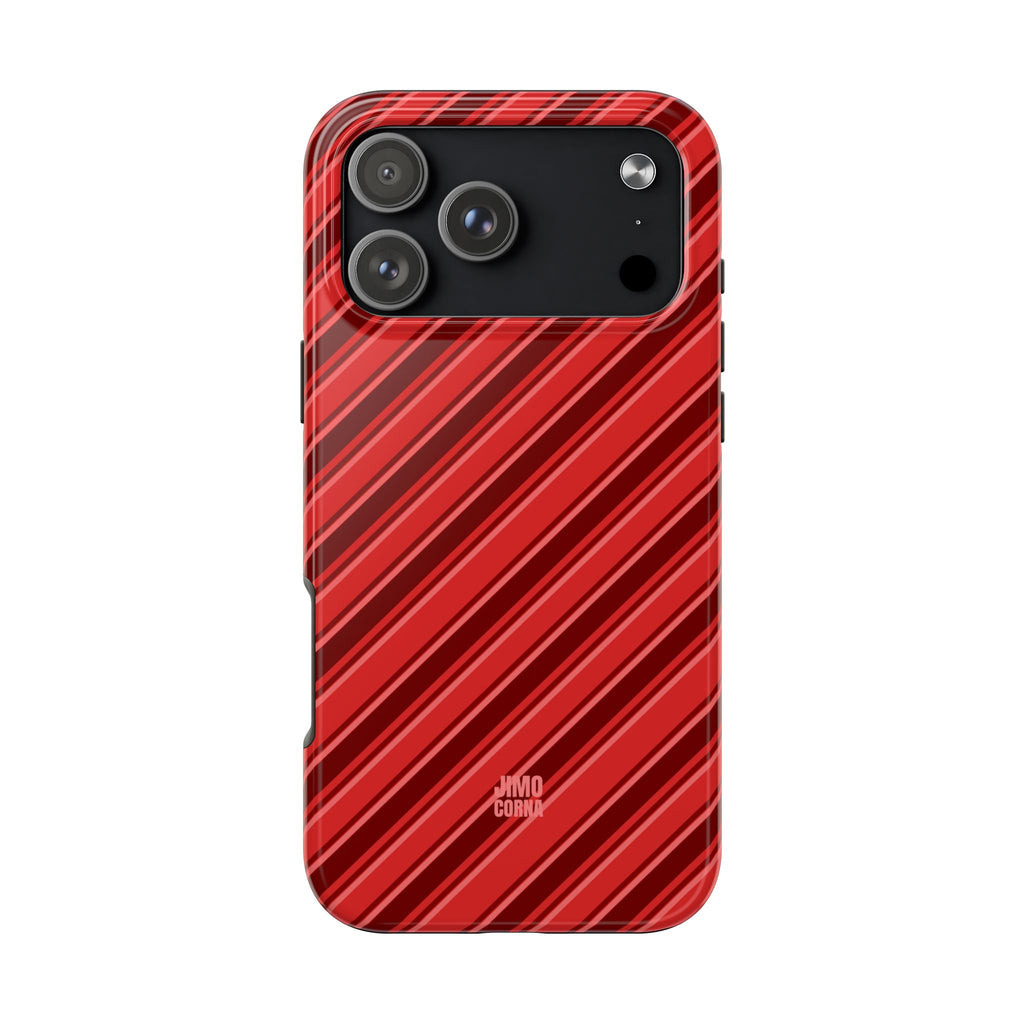 Angelina Stripes | Cherry - iPhone Case