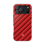 Angelina Stripes | Cherry - iPhone Case