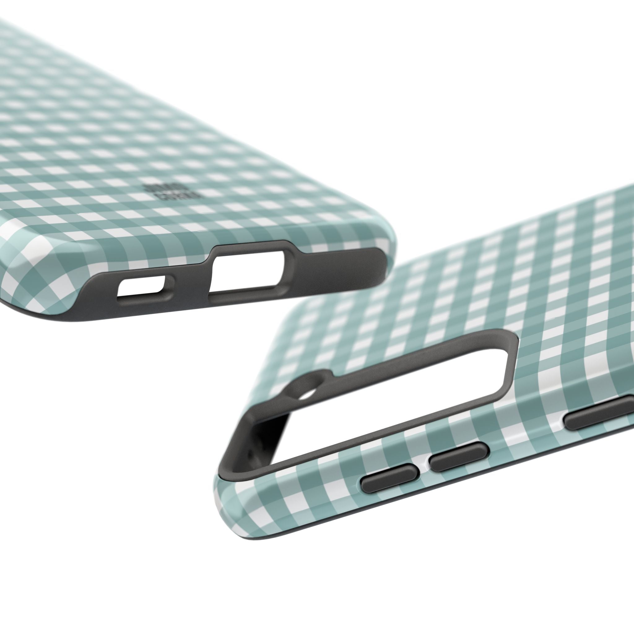 Farm Gingham Samsung Galaxy Case | Blue