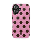 Big Polka Dot | Pink and Black