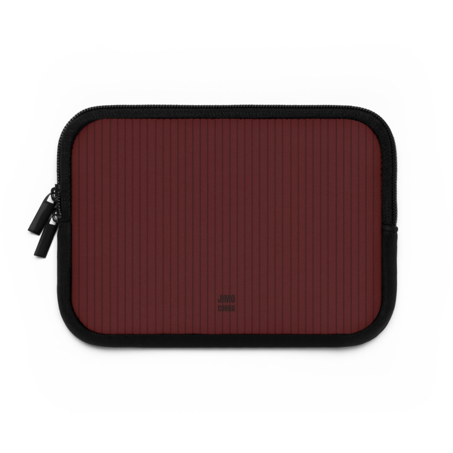 Red Cherry Soft Stripes Laptop Sleeve