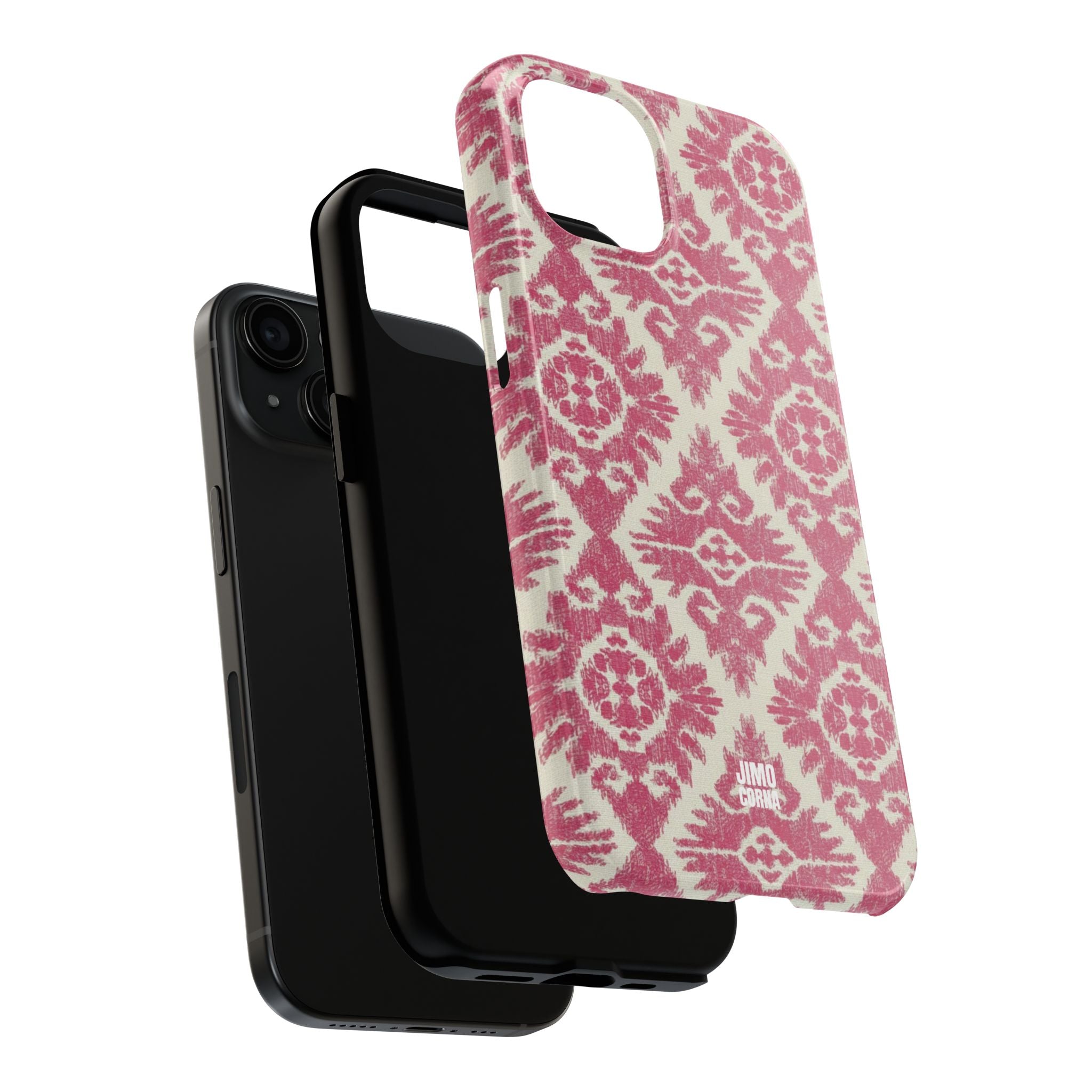 Damask iPhone Case | Pink