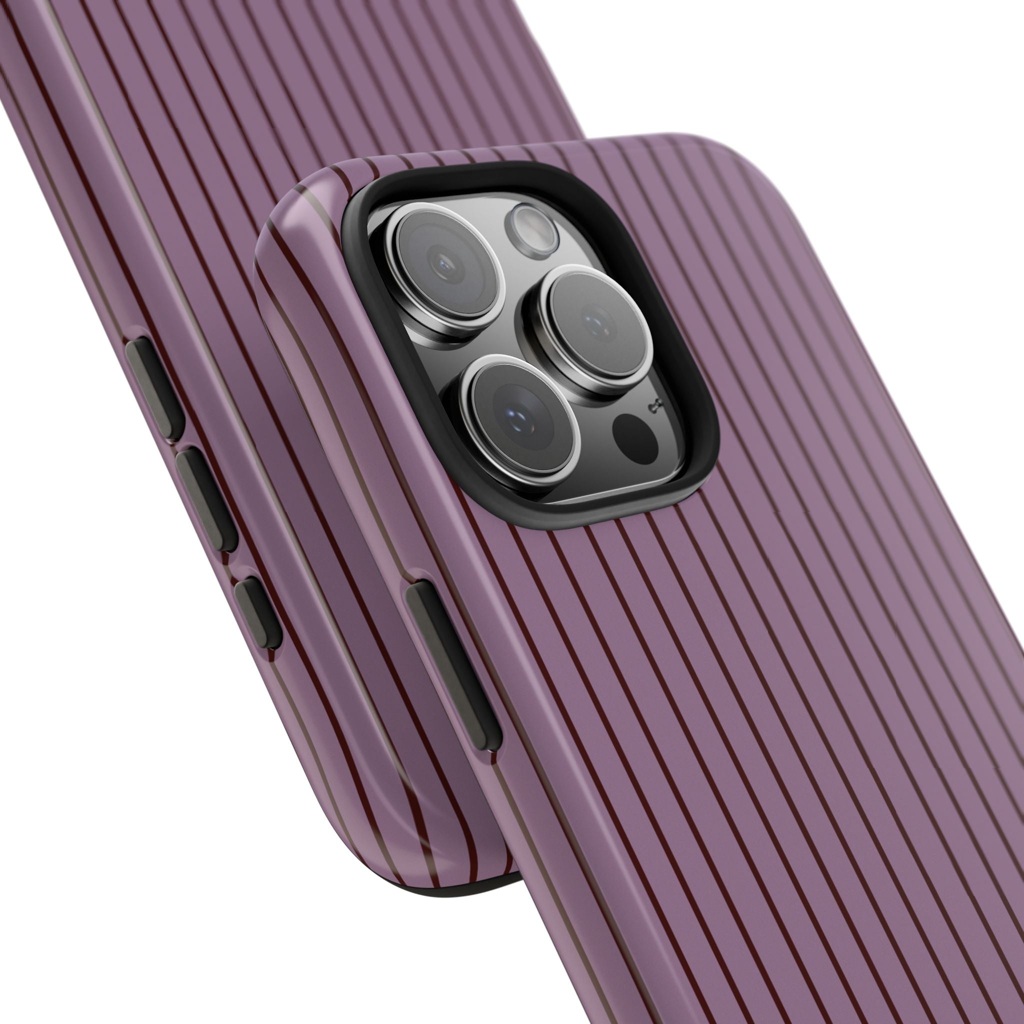 Plum Berry Soft Stripes
