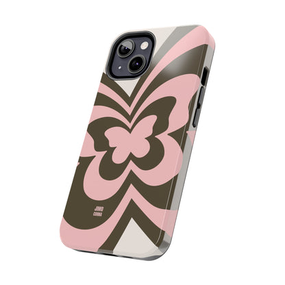 Pink Retro Butterfly