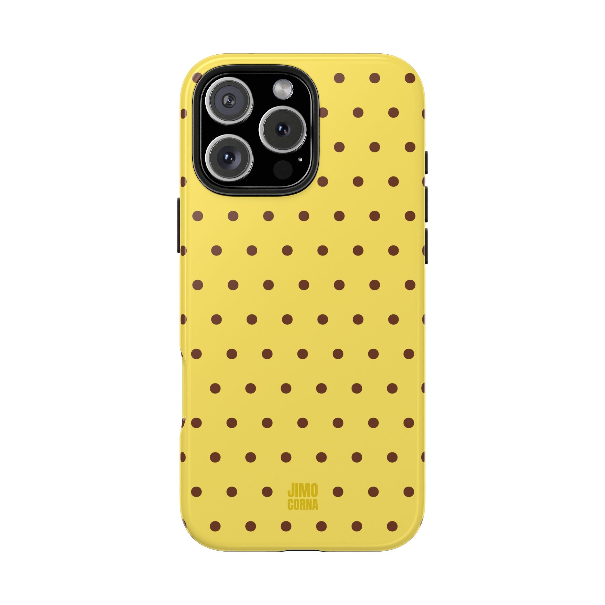 Polka Dot | Yellow and Brown