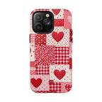Patchwork Heart MagSafe iPhone Case