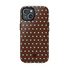 Polka Dot | Brown and Blue