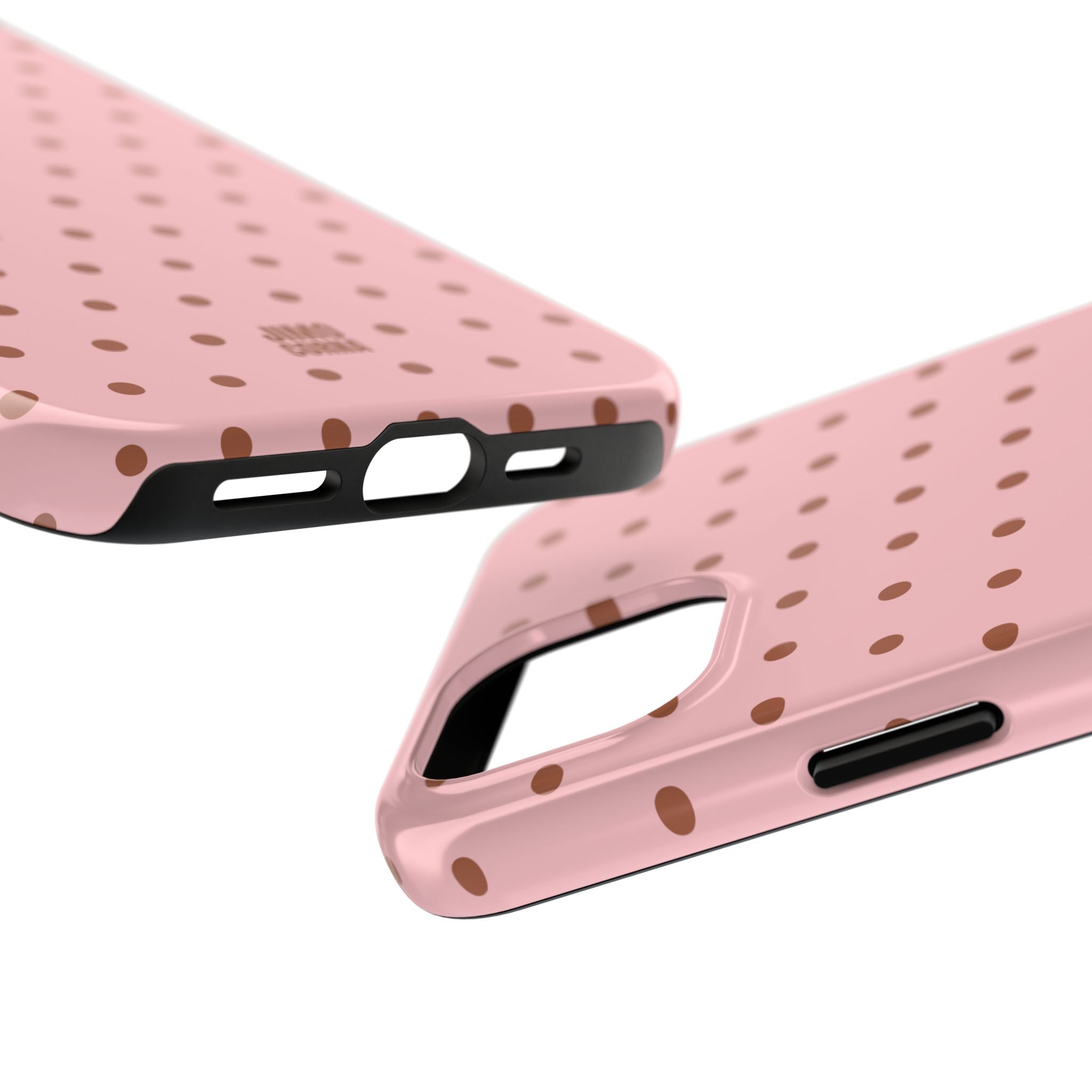 Polka Dot | Pink and Brown
